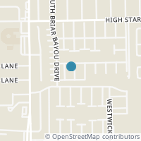 Map location of 13070 Clarewood Drive, Houston, TX 77072