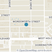 Map location of 2420 McClendon Street, Houston, TX 77030