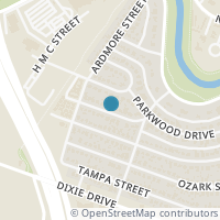Map location of 3215 Milburn Street, Houston, TX 77021
