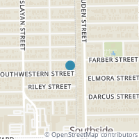 Map location of 3812 Southwestern St, Houston TX 77005