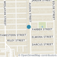 Map location of 6516 Auden St, Houston TX 77005