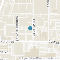 Map location of 7510 Hornwood Drive #4, Houston, TX 77036