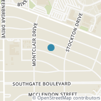 Map location of 2128 Addison Rd, Houston TX 77030