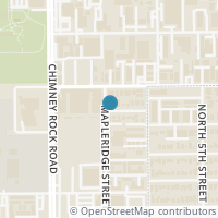 Map location of 5318 Palmetto Street #5318, Houston, TX 77081
