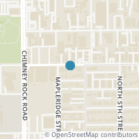 Map location of 5337 Elm St, Houston TX 77081