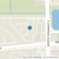 Map location of 4015 Ash Hollow Dr, Houston TX 77082