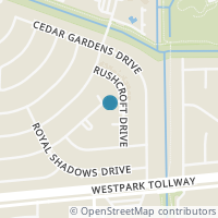 Map location of 15011 Cedar Ridge Dr, Houston TX 77082