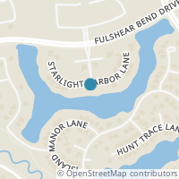 Map location of 28003 Starlight Harbor Ln, Fulshear TX 77441