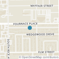 Map location of 4909 Tamarisk Street, Bellaire, TX 77401