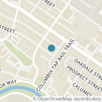Map location of 3021 Prospect Street, Houston, TX 77004