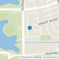 Map location of 3715 Kingston Vale Dr, Houston TX 77082