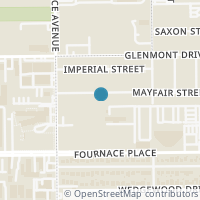 Map location of 5003 Mayfair St, Bellaire TX 77401