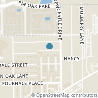 Map location of 118 Phanturn Lane, Bellaire, TX 77401
