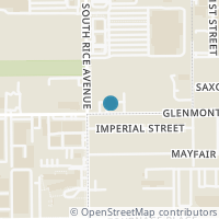 Map location of 5082 Glenmont Unit 7 Building B Drive, Houston, TX 77081