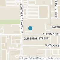 Map location of 5058 Glenmont Drive, Houston, TX 77081