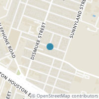Map location of 5626 Craig St, Houston TX 77023