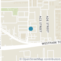 Map location of 4001 Tanglewilde Street #602, Houston, TX 77063