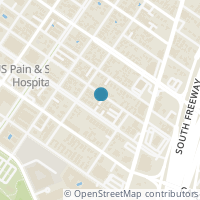 Map location of 1820 Prospect Street, Houston, TX 77004