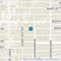 Map location of 2415 Wroxton Rd, Houston TX 77005