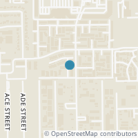 Map location of 3640 Ocee Street, Houston, TX 77063