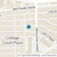 Map location of 4041 Drake St #119, Houston TX 77005