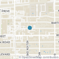 Map location of 2437 South Boulevard #17, Houston, TX 77098