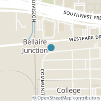 Map location of 4238 Childress Street #C, Houston, TX 77005