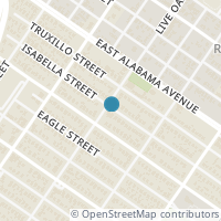 Map location of 2602 Isabella Street, Houston, TX 77004
