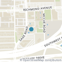 Map location of 3525 Sage Rd #1501, Houston TX 77056