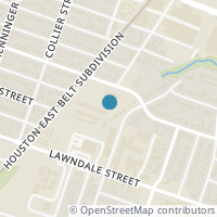 Map location of 5510 Cuerta Street, Houston, TX 77023