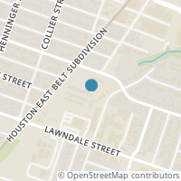Map location of 5502 Cuerta Street, Houston, TX 77023