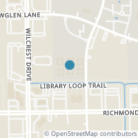 Map location of 3130 WALNUT BEND Lane #423, Houston, TX 77042