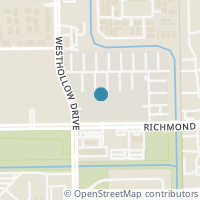 Map location of 2865 Westhollow Dr #33, Houston TX 77082