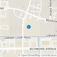 Map location of 3005 Walnut Bend Ln #15, Houston TX 77042