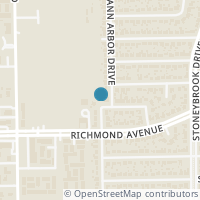 Map location of 8106 Beverlyhill Street, Houston, TX 77063