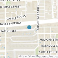 Map location of 1320 Vassar Street, Houston, TX 77006