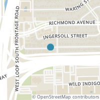 Map location of 4715 Merwin Street, Houston, TX 77027
