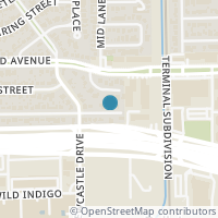 Map location of 4414 Merwin Street, Houston, TX 77027