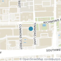 Map location of 14 Greenway Plaza #15 O, Houston, TX 77046