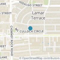 Map location of 5497 Lampasas St, Houston TX 77056