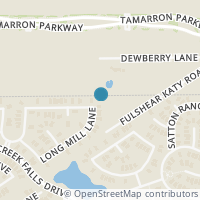 Map location of 28202 Calm Brook Ln, Fulshear TX 77441