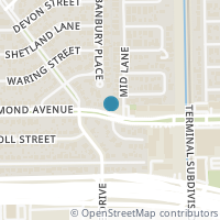 Map location of 4502 Richmond Avenue, Houston, TX 77027