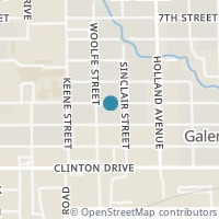 Map location of 1408 3Rd St, Galena Park TX 77547