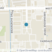Map location of 2822 Briarhurst Drive #42, Houston, TX 77057