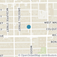 Map location of 1808 Colquitt Street, Houston, TX 77098