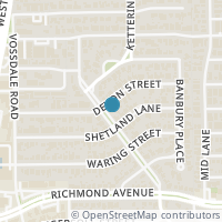 Map location of 4631 Devon St, Houston TX 77027