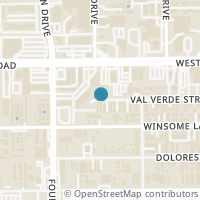 Map location of 5903 Val Verde Street #C, Houston, TX 77057