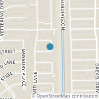 Map location of 27 Lana Lane #B, Houston, TX 77027