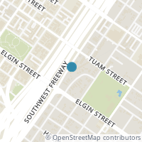 Map location of 2014 Tuam Street, Houston, TX 77004