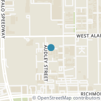 Map location of 3265 Sul Ross Street, Houston, TX 77098